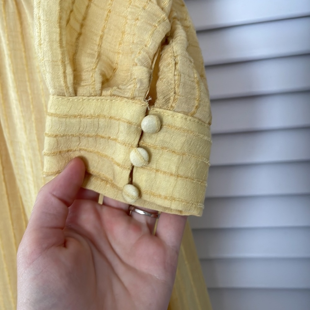 Roolee Yellow Maxi Dress - Picture 4 of 5